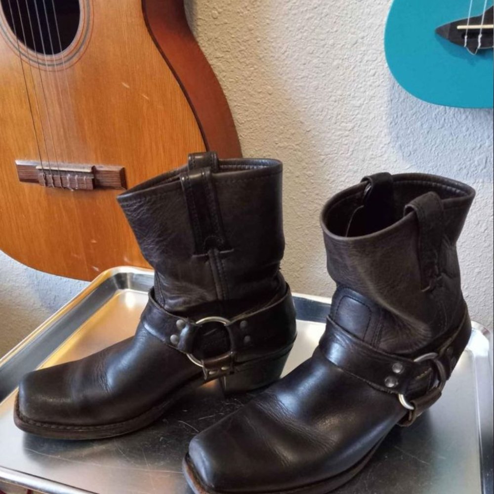 Frye Harness Boots